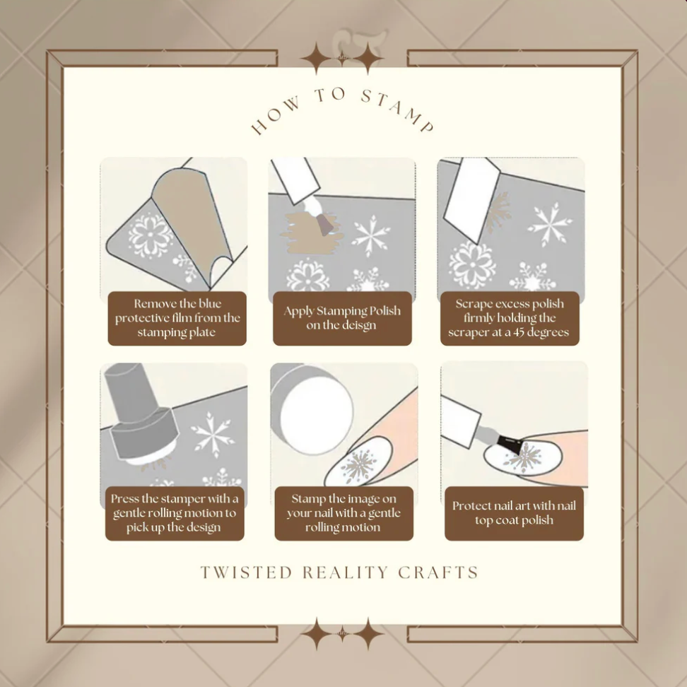 Sailor Moon Anime Stamp plate For DIY Manicure Art Nail Stamping Tool Stamping Plate