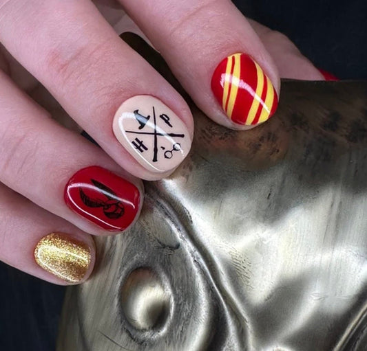 Wizard Stamp Plate For DIY Manicure Nail Art Stamping Tool / Creative Stamping Plate / Magical Nail Designs