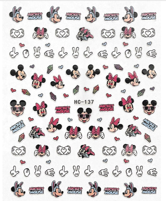 Cartoon Nail Stamp Plate For DIY Manicure Nail Art Stamping Tool Stamping Plate