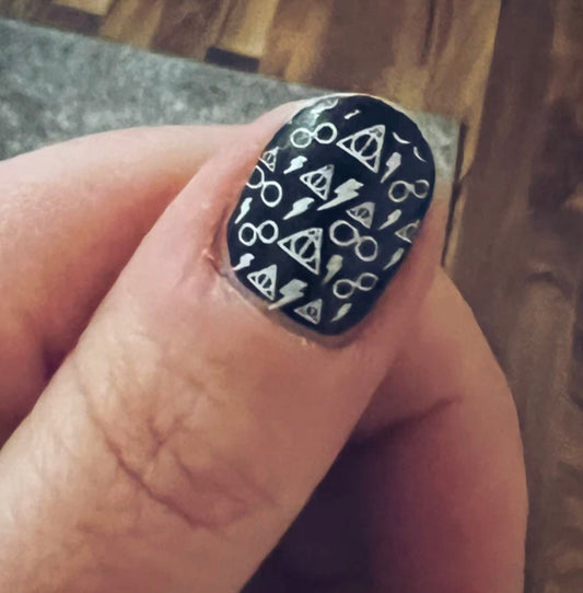 Wizard World Stamp Plate For DIY Manicure Nail Art Stamping Tool / Creative Stamping Plate / Magical Nail Designs