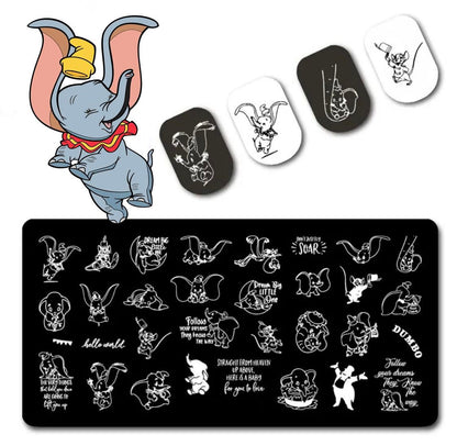 Classic Movies Stamp For DIY Manicure Art Nail Stamping Tool Stamping Plate