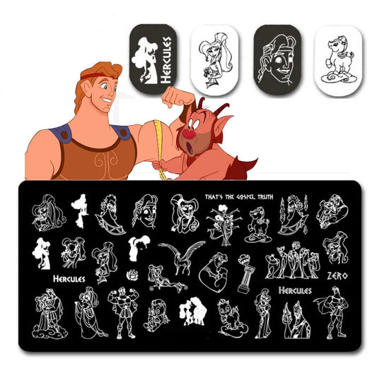 Hero Stamp For DIY Manicure Art Nail Stamping Tool Stamping Plate