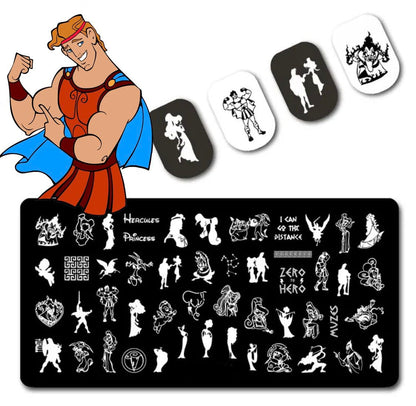 Hero Stamp For DIY Manicure Art Nail Stamping Tool Stamping Plate