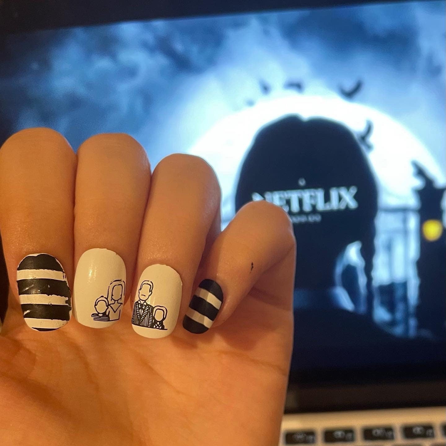 Horror Movies Nail Art Stamping Plate