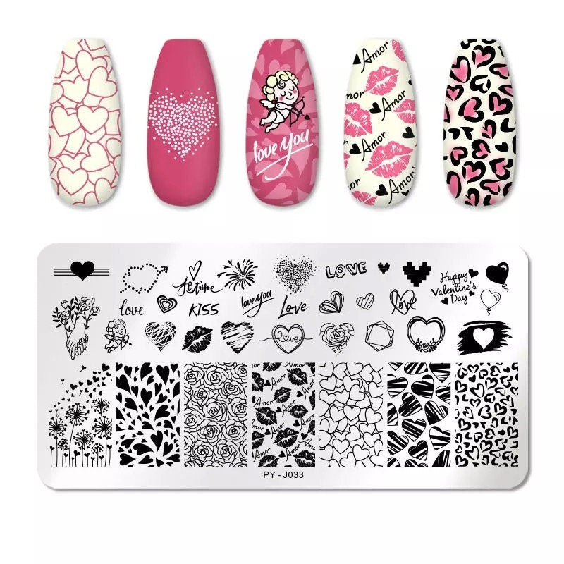 Cupid Art Stamping Plate Nail Stamp For DIY Manicure Art Nail Stamping Tool Stamping Plate