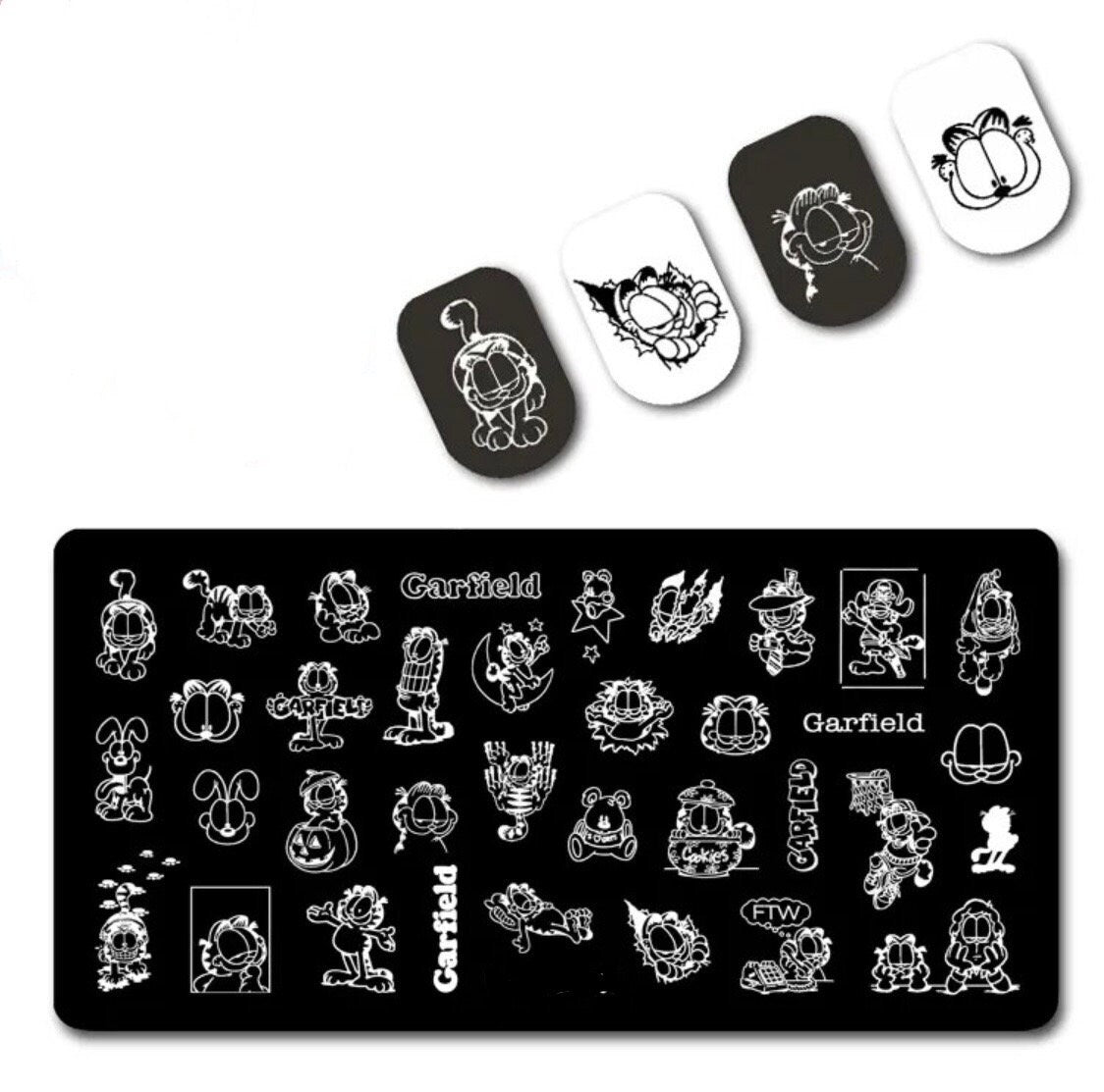 Classic Movies Stamp For DIY Manicure Art Nail Stamping Tool Stamping Plate