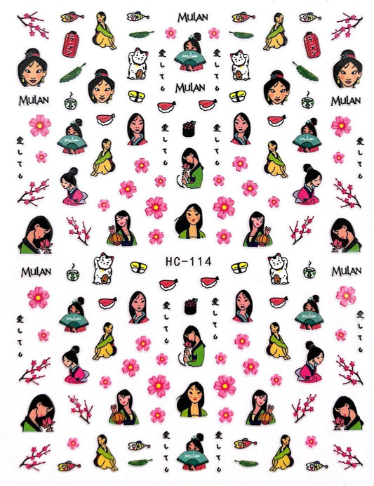 Cartoon Nail stickers / Nail art  / DIY Manicure Art Nails